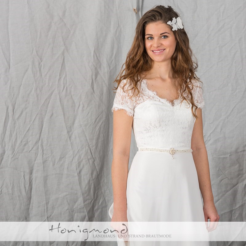 Chiffon Abendkleid lila